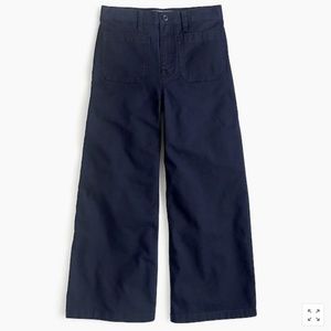 J. Crew Point Sur wide-leg crop pants Sz 29